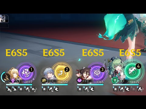 ENERGY REGEN TEAM! E6S5 AGLAEA TEAM DESTROY MOC 12 0 CYCLE | Honkai: Star Rail 3.0