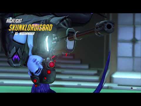 85 Eliminations with Widowmaker (World Record?) - Overwatch Competitive