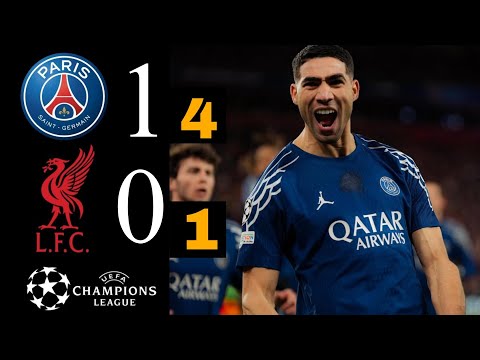 🔵 PSG vs Liverpool (4-1) Extended Highlights 🤯 penalty shootout 😱 UEFA Champions League