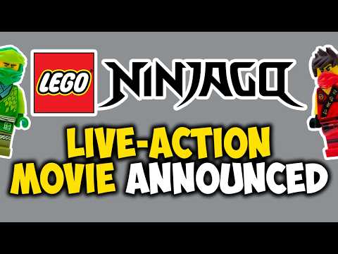 LIVE-ACTION Ninjago Movie ANNOUNCED with ORIGINAL WRITERS! 🤯