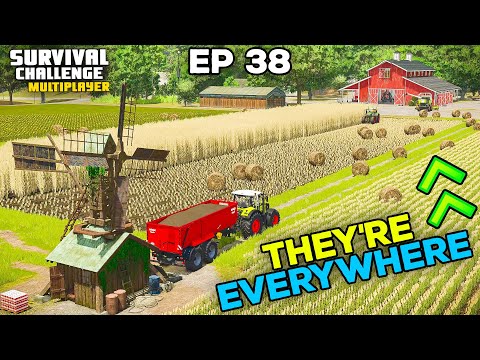 $300,000+ EVERYWHERE! | Farming Simulator 25 - Survival Challenge | Episode 38