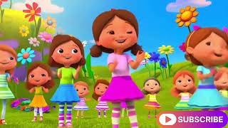 Kids in the garden video with songs//kids animation video #kidseducatio #kidsvideo