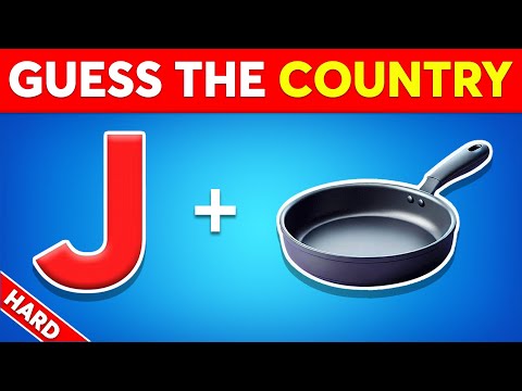 🚩 Guess the COUNTRY by Emoji? 🌎 Emoji Quiz