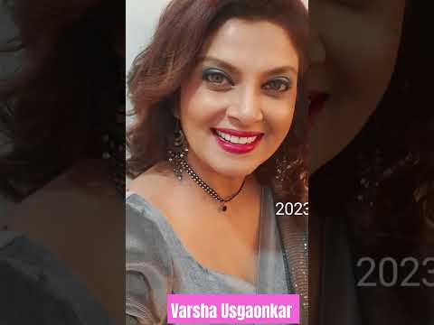 Varsha usgaonkar transformation 2023-2024#bigg boss marathi#90s beautifulactress#shorts#marathivlog