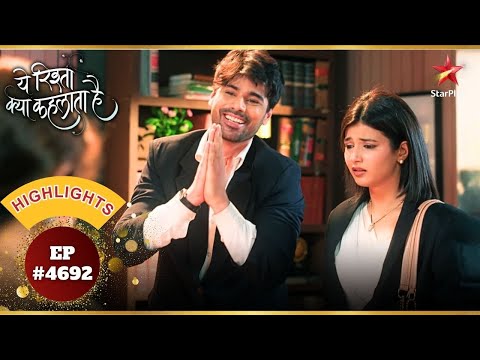 Kya Abhira Bacha Paayegi Apna License?| Ep.4692|Highlights|Yeh Rishta Kya Kehlata Hai|Mon-Sun|9:30PM