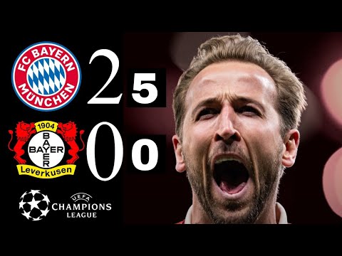 🔴 FC Bayern 2-0 Leverkusen HIGHLIGHTS | Uefa Champions League Round Of16