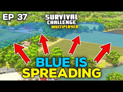 BLUE IS SPREADING | Farming Simulator 25 - Survival Challenge | Episode 37