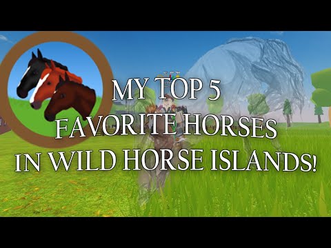 My TOP 5 current FAVORITE horses in Wild Horse Islands!