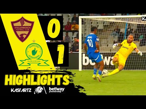 STELLENBOSCH FC vs MAMELODI SUNDOWNS ‣ ALL GOALS & HIGHLIGHTS ‣ BETWAY PSL 2024/25