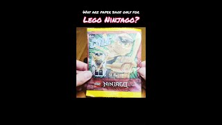 😱Paper bags ONLY for Ninjago Magazine?🤔 Second paper bag!