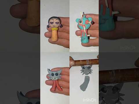 Making Squid Game Phase 2/Sky Phase/Wenda Phase 1-6 #sprunki #incredibox #art #Clayart#modelina