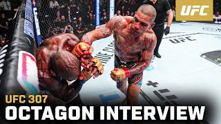 Alex Pereira Octagon Interview | UFC 307