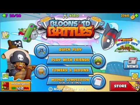 BTD Battles: Trying Out A Late Game Build!