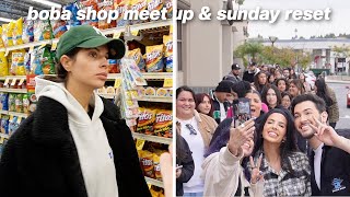 Sunday Reset + EPIC boba shop grand opening in San Diego