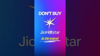 DON'T BUY JioHotstar before watching this video!