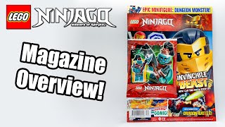 LEGO Ninjago Magazine Issue No. 70 Overview and Minifigure Review!