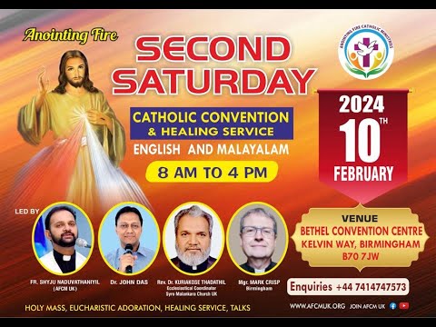 Abhishekagni Second Saturday Catholic Convention UK  |  10th February 2024