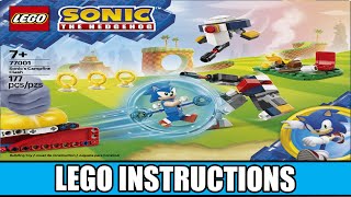 LEGO Instructions - Sonic the Hedgehog - 77001 - Sonic's Campfire Clash - Modern Games