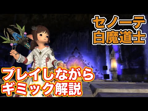 【FF14黄金】天深きセノーテを白魔道士(ヒーラー)で挑戦【レベリングダンジョン パッチ7】