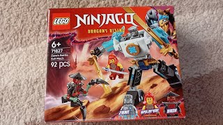 LEGO® 71827 || ZANE HARCI ROBOTÖLTÖZÉKE || LEGO® NINJAGO (DRAGONS RISING)