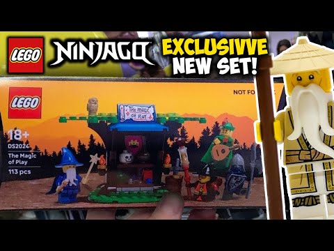 Exclusive Ninjago Minifigure REVEALED That You WON'T Be Able to Get! ☹️