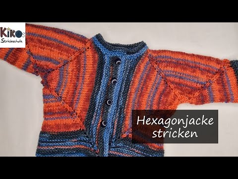 Kikos Strickschule - Anleitung - Hexagon Stricken