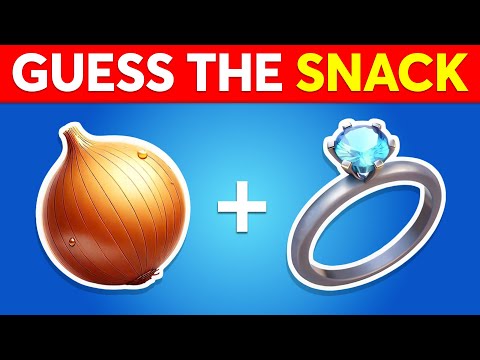 Guess the WORD by Emojis - Snack & Candy Edition