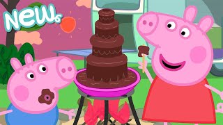 Peppa Pig Tales 2025 🍫 Chocolate Fondue FUN ⛲ BRAND NEW Peppa Pig Episodes