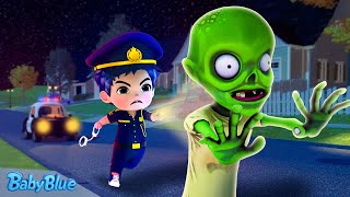 Monster Police 🧟🚨 | Kids Songs & Nursery Rhymes | Baby Blue