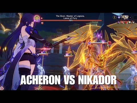 E6S5 Acheron vs Nikador (Full E6 team)