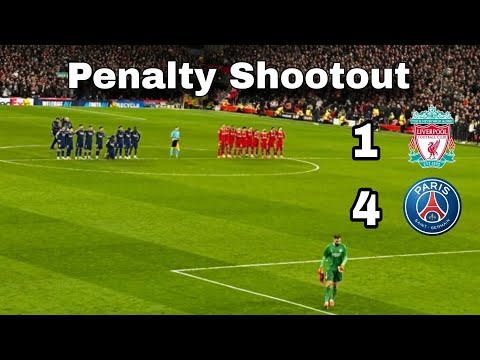 🔵🔴 Psg Vs Liverpool Penalty Shootout 4-1 | Champions League Round OF 16