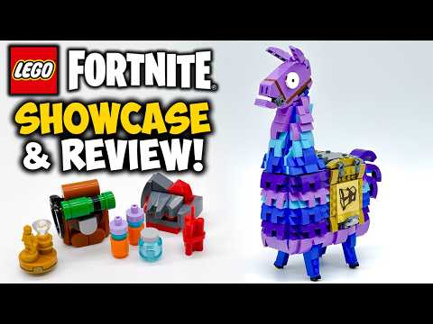 LEGO Fortnite Supply Llama EARLY Showcase & Review! Set 77071