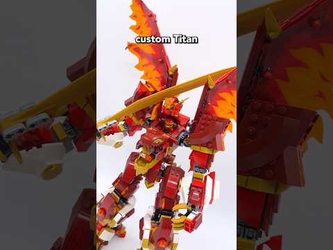 Kai’s Titan Mech! 🔥 Custom LEGO Ninjago Build Showcase