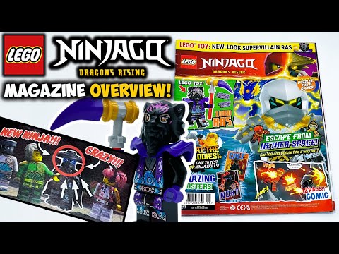 Nokt of the Forbidden Five JOINS the Ninja! | Ninjago Magazine No. 118 Overview & Review