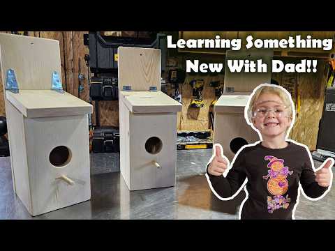 DIY Bird House - The kids love building them