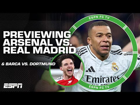 Arsenal vs. Real Madrid is SET 🍿 Frank Leboeuf says the Gunners are the FAVORITE! | ESPN FC