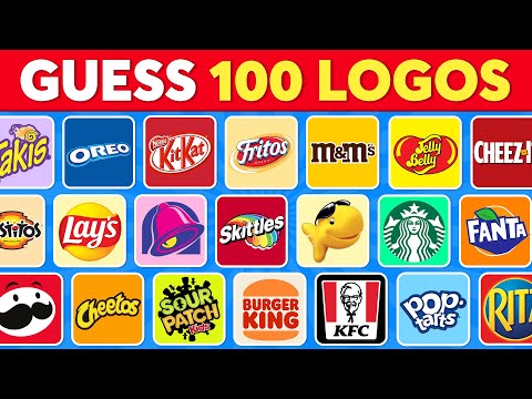 Guess The Snack Logo in 3 Seconds! | 100 Famous Logos 🍔🍫 Logo Quiz 2025