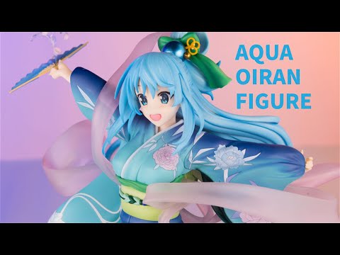 42000 Yen Konosuba Aqua Oiran Scale Figure Review!