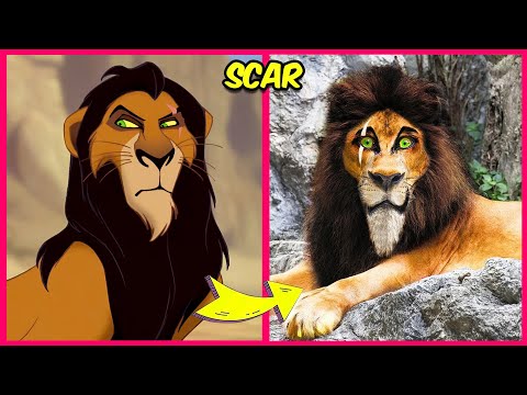 MUFASA: THE LION KING Characters in REAL LIFE 🦁 + 🔊Guess The Lion King Characters by their VOICE