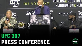 UFC 307: Press Conference (Full) - Alex Pereira vs. Khalil Rountree