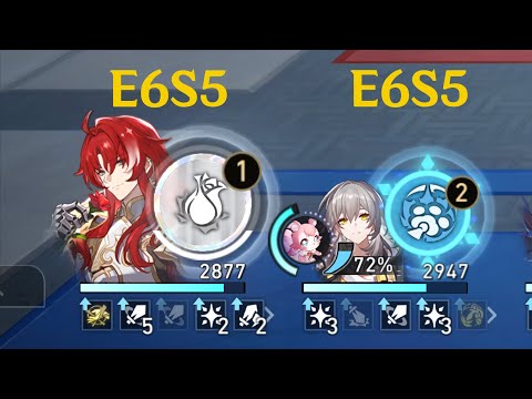 KNIGHT OF BEAUTY! E6S5 ARGENTI WITH TRUE DAMAGE DESTROY MOC 12 0 CYCLE | Honkai: Star Rail 3.0