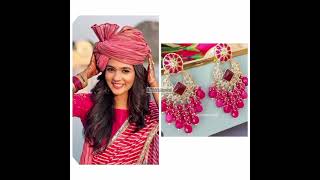 Akshu dress matching earrings which earrings is best comment down in comment box #yrkkhlovers 💗