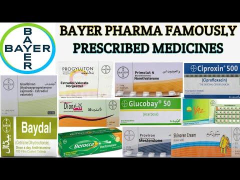 Bayer Pharma Medicines in Pakistan | Dr Ahmed Bukhari