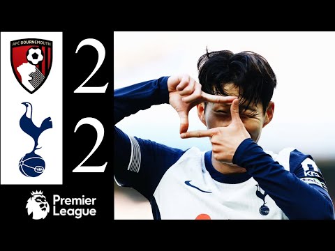 Son Goal 🤯 Bournemouth vs Tottenham 2-2 | Premier League Highlights & Goals