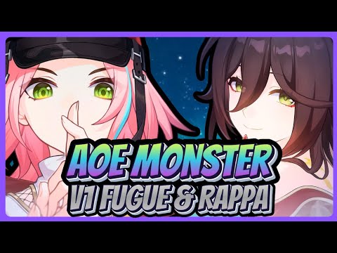 V1 Fugue and Rappa Hypercarry Break Team (Honkai Star Rail)