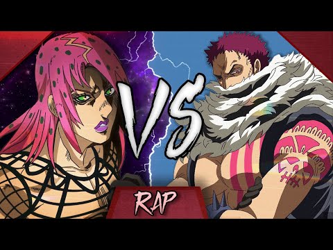 DIAVOLO VS KATAKURI RAP BATTLE | TheManBeHisLa, ft Esper (JoJo's & One Piece)