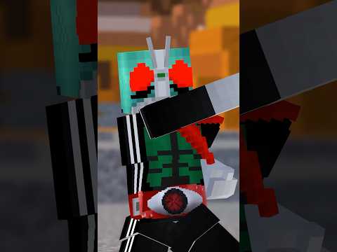 Kamen Rider Ichigou in Minecraft !