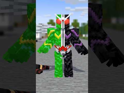 Kamen Rider W in Minecraft !