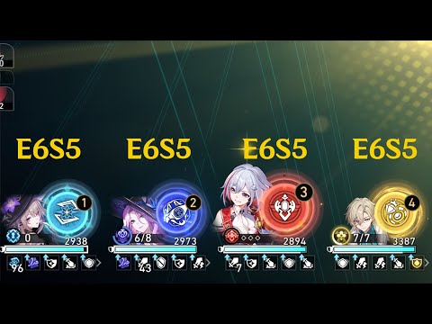 E6S5 THE HERTA WITH E6S5 IPC TEAM DESTROY MOC 12 0 CYCLE | Honkai: Star Rail 3.0