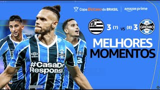 ATHLETIC 3 (7) x (8) 3 GRÊMIO | MELHORES MOMENTOS | 2ª FASE DA COPA DO BRASIL 2025